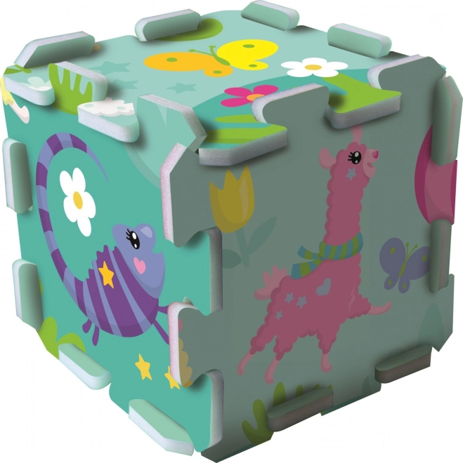 TREFL Puzzle en mousse Lamas joyeuses