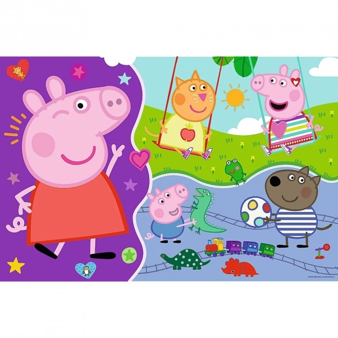 Peppa Pig Double-Sided Super Giant Puzzle