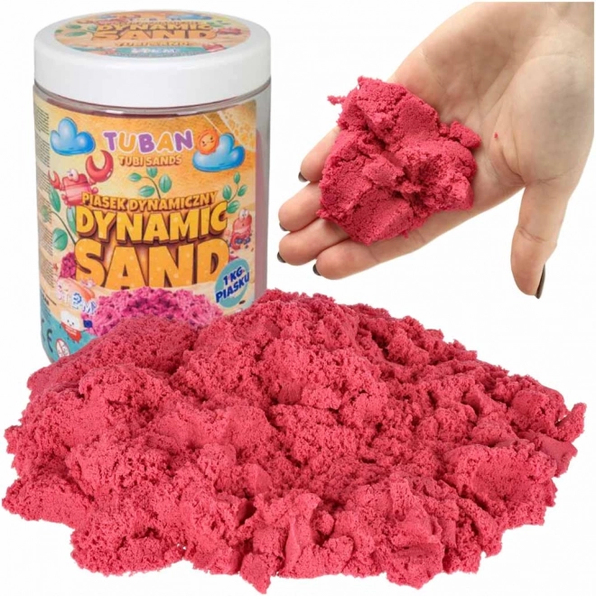 Rosafarbener dynamischer Sand 1 kg