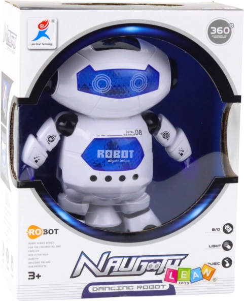 Elektronische dansrobot met LED- en geluidseffecten