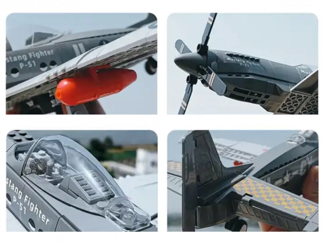 Kit de construction d'avion Mustang par Jokomisiada