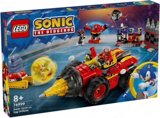 Lego Sonic: Super Sonic vs. Egg Drillster building set