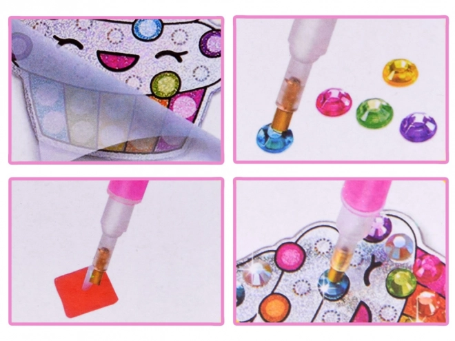 Creatieve set voor diamantstickers