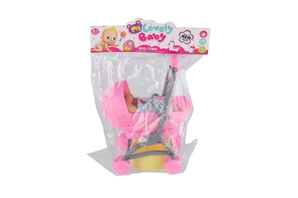 Speelset Kinderwagen met baby