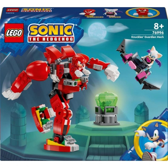 Knuckles and His Robotic Guardian Building Set