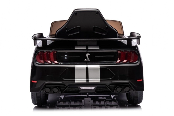 Ford Mustang GT500 Shelby zwart op batterijen