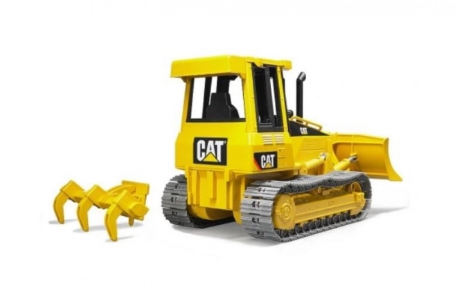 Kleine bulldozer CAT van Bruder