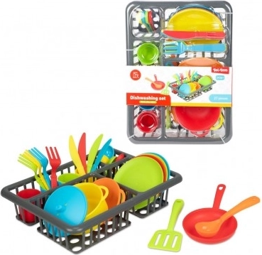 Kunststoff-Küchenset für Kinder, 27-tlg.