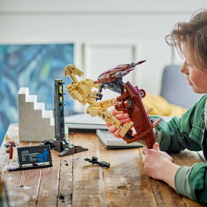 Lego Star Wars Kampf-Droide mit STAP-Plattform
