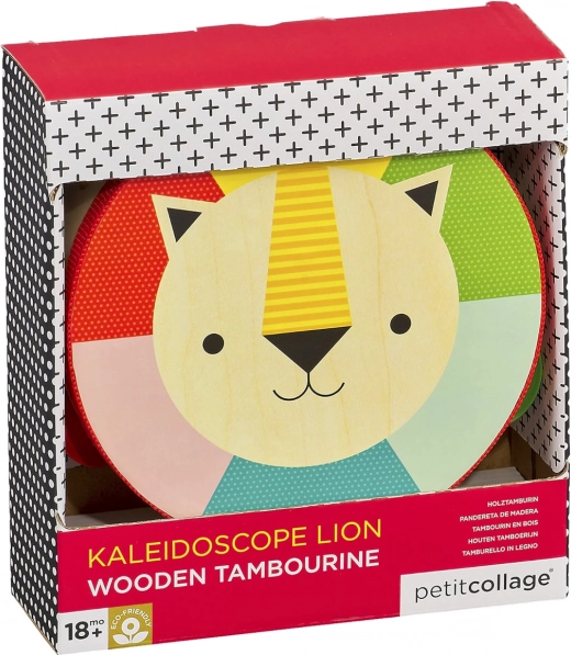 Cheerful lion design that kids love