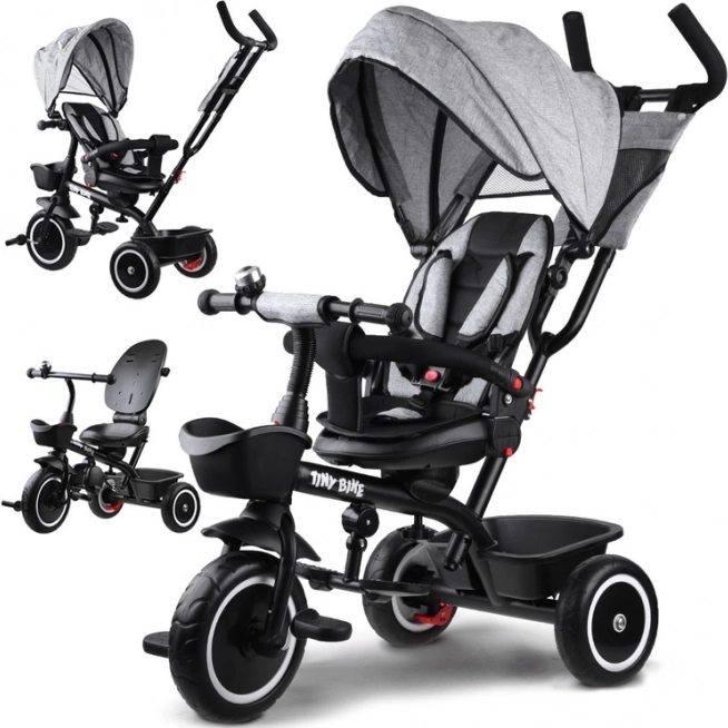 Kinderdriewieler 3-in-1 met draaibare zitting en zonnekap TINY BIKE – Draaibaar