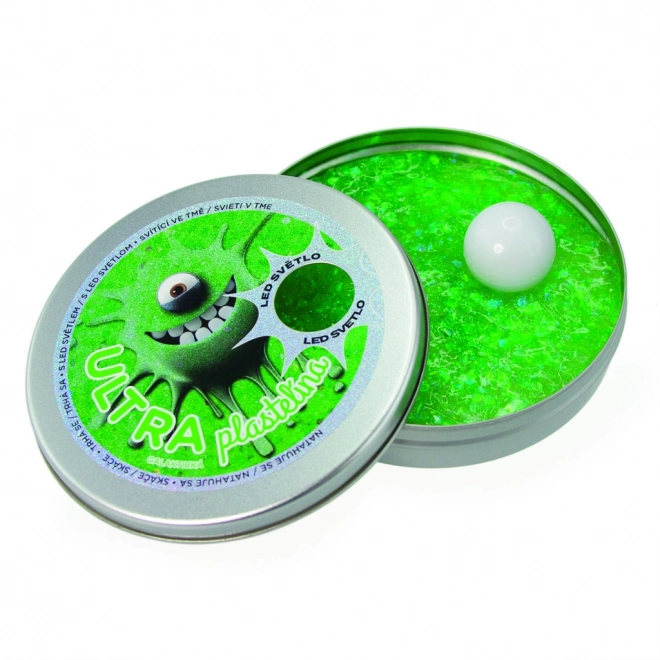 Ultraplastelina met LED-licht, 80g