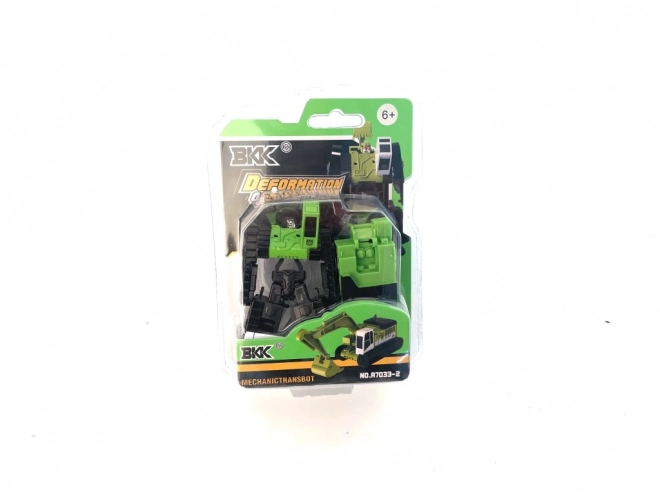 Transformerende robot - graafmachine/bulldozer/tankwagen