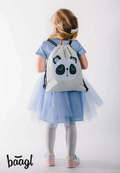 BAAGL Panda Preschool Drawstring Bag
