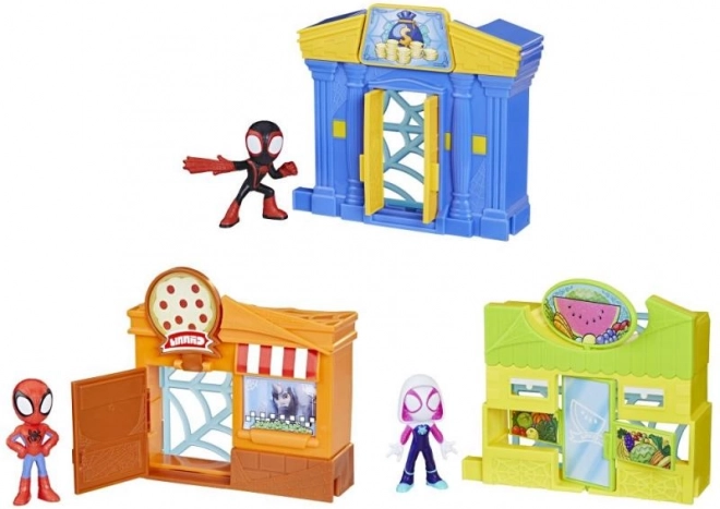 Ensemble de jeu Spider-Man et ses Amis Étonnants City Blocks