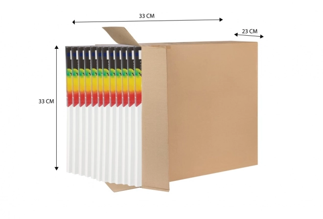 Schildercanvas 30x30 100% katoen