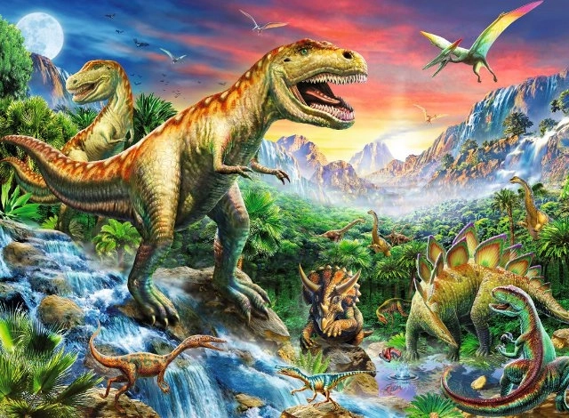 Ravensburger puzzel Dinosaurustijdperk 100 stukjes