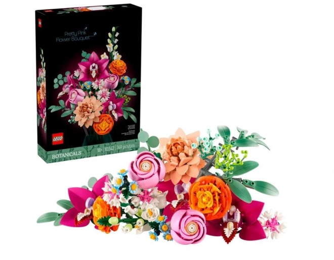 Lego Botanicals prachtige boeket roze bloemen