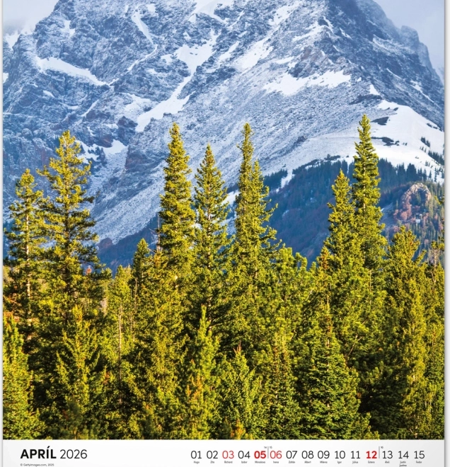 Wandkalender Tatry 2026