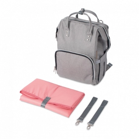 Changing backpack for moms Canpol BABIES Lady Mum gray