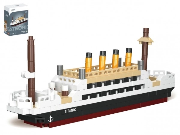 Bouwpakket mini Titanic plastic