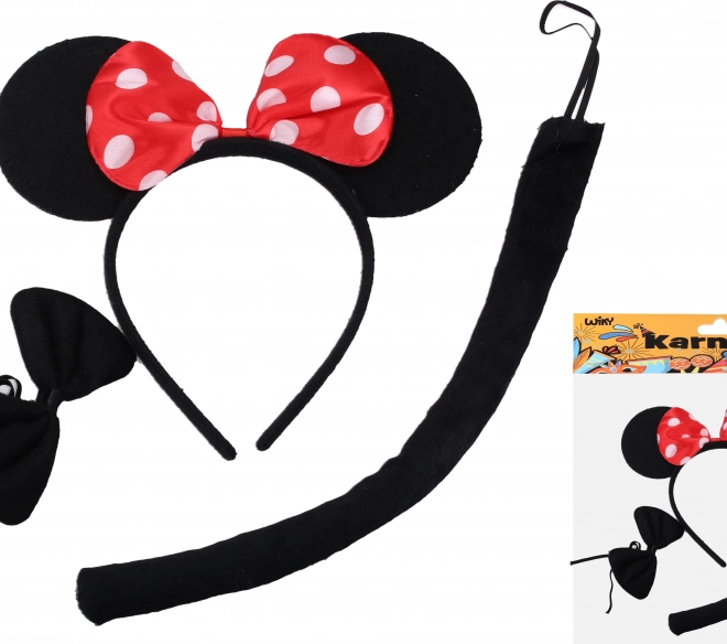 Carnival Set - Black Mouse