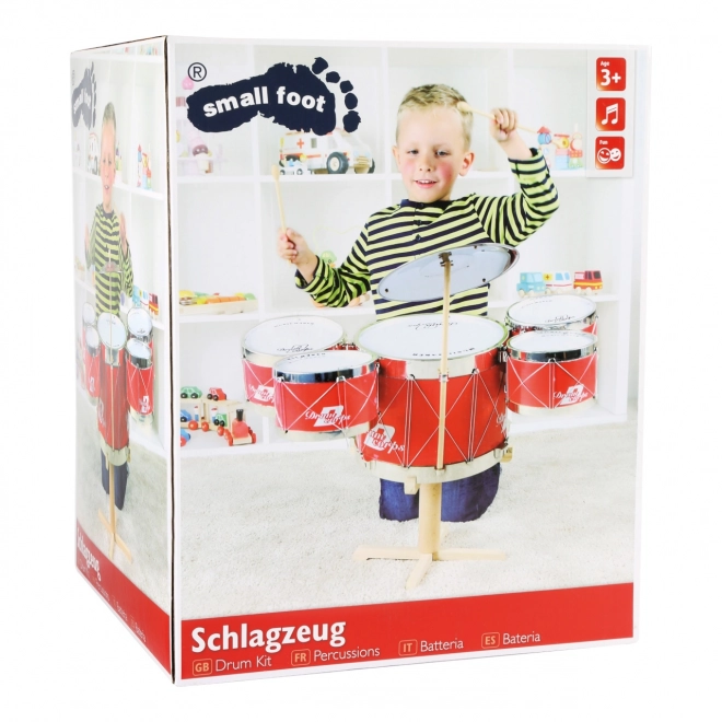 Small Foot Muziekinstrumenten voor Kinderen Drumstel