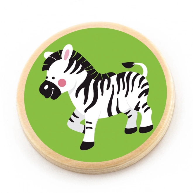 Houten memoryspel dieren - 32 stukken