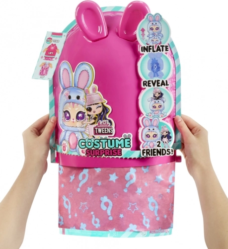 L.O.L. Surprise Tweens Costume Surprise pop met opblaasbaar dierenkostuum