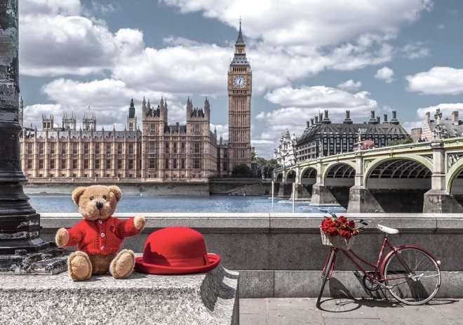 Puzzel 500 stukjes CASTORLAND Little Journey to London