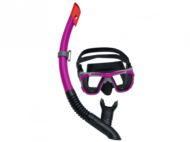 Bestway Snorkelset voor kinderen en volwassenen – Rood