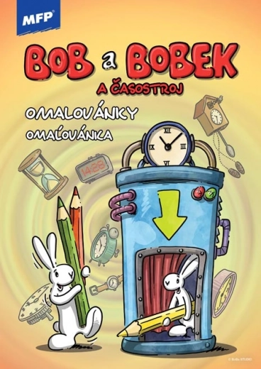 Kinder-Malbücher A4 Bob und Bobek