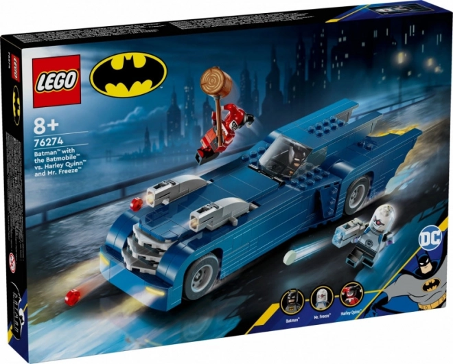 LEGO® DC Batman™ 76274 Batman™ et la Batmobile vs Harley Quinn™ et Mr. Freeze™