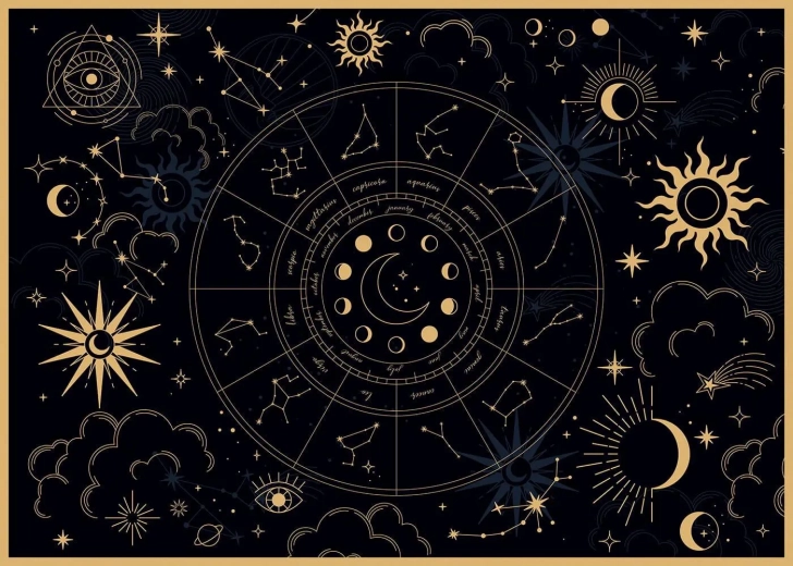 Zodiac Galaxy Puzzle 1000 pieces