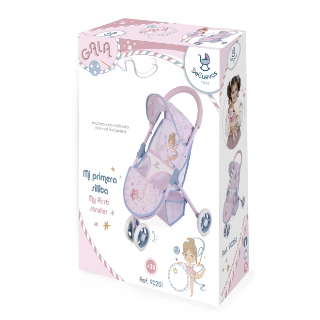 DeCuevas 90251 Sportieve driewieler poppenwagen GALA 2023 - 55 cm