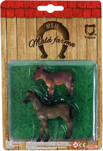 Farm Animals 2-in-1 – Horse and Donkey