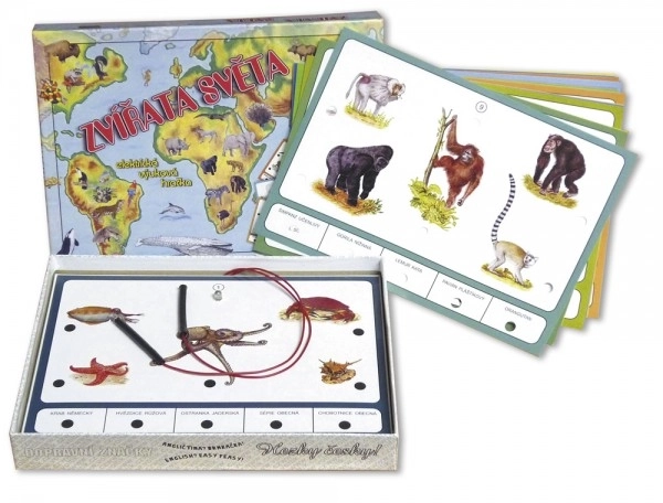 Educatief spel - Dieren van de wereld