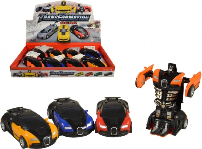 Auto-robot without batteries for children