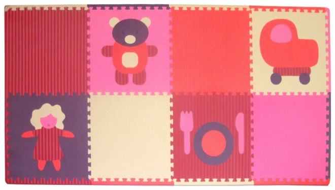 Foam Puzzle Girl's Toys with Borders