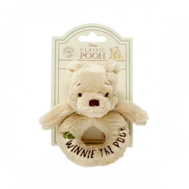 Regenboog Pluche rammelaar Winnie de Poeh