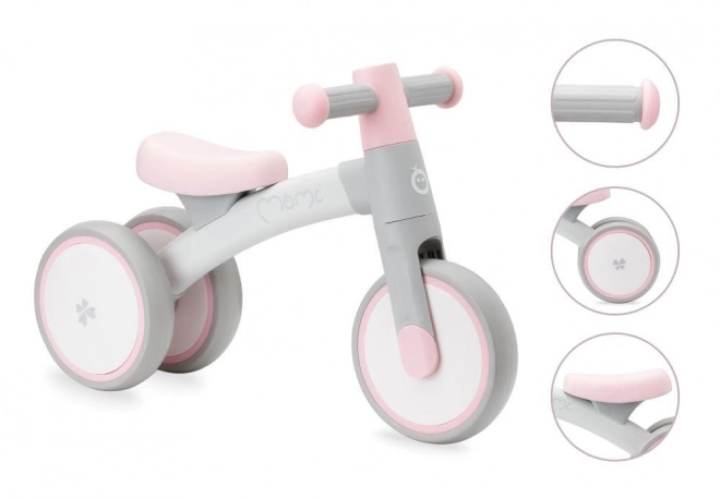 Kinder loopfiets MoMi Tedi roze