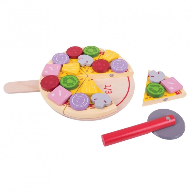 Bigjigs Toys Houten Snijpizza
