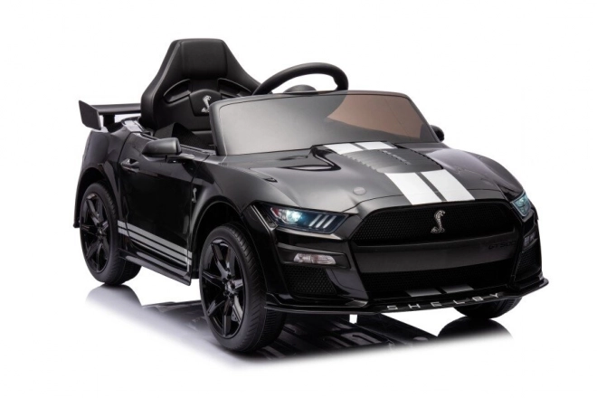 Ford Mustang GT500 Shelby zwart op batterijen