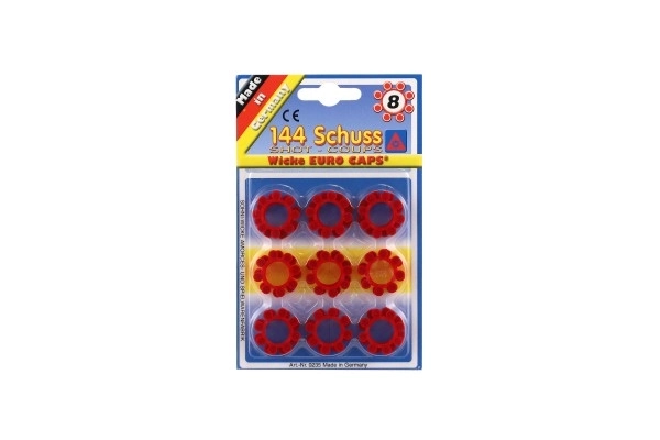 Rode capsules 8 kransjes - 144 schoten