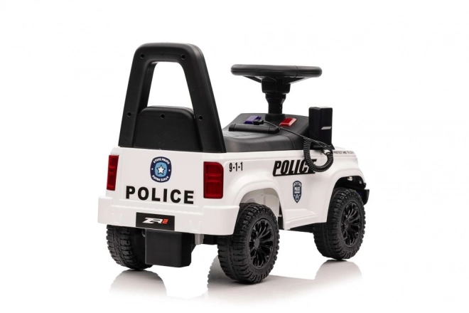 Kinderloopfiets Politie wit