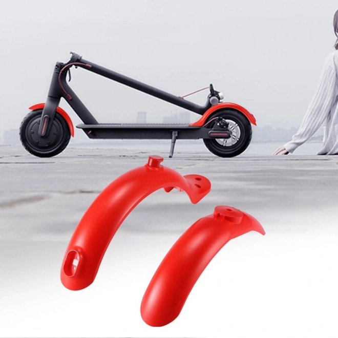 Fenderset voor Xiaomi M365/PRO step - rood
