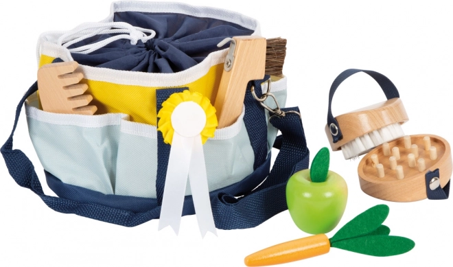 Small Foot Paardenverzorgingsset met tas
