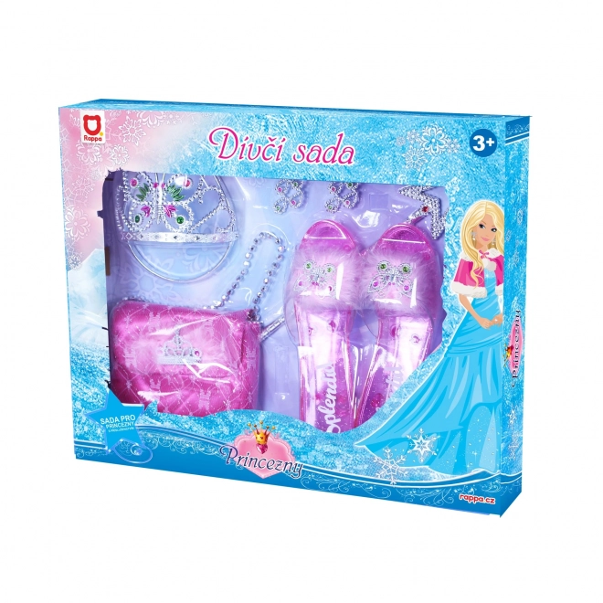 Prinsesset met accessoires roze