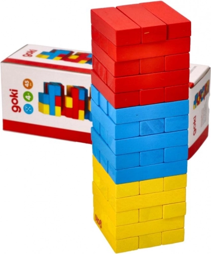 Goki wooden balancing tower