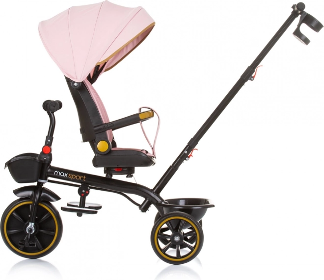 Driewieler met luifel Max Sport 2-in-1 Flamingo